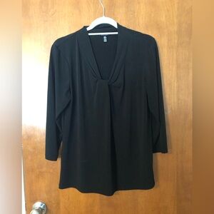 Jones New York Black Top size XL